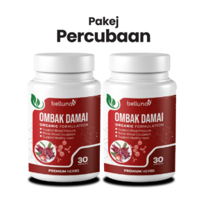 2 BOTOL OMBAK DAMAI